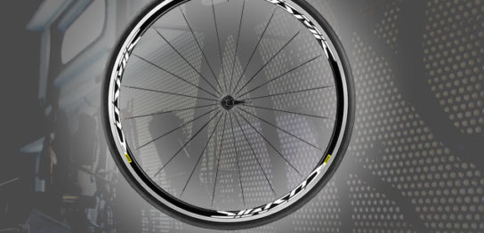 自転車のホイールとタイヤ
